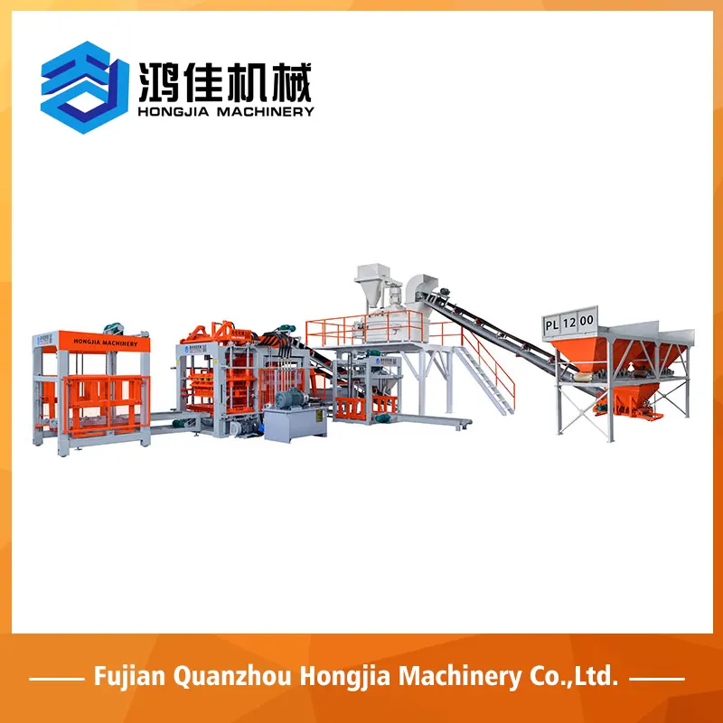 Automatic Interlocking Block Making Machine