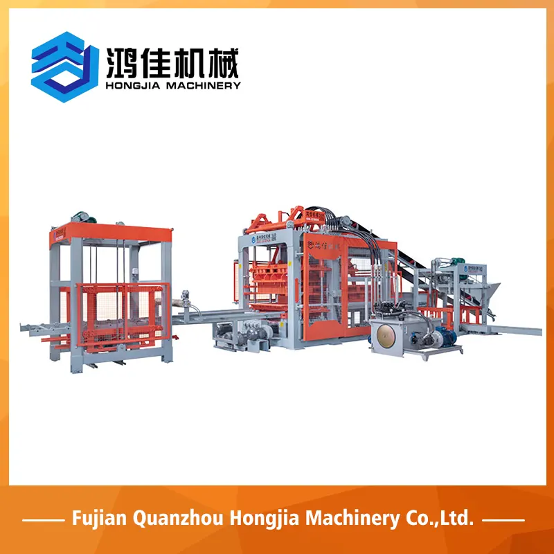 Fully Automatic Concrete Block Forming Machine